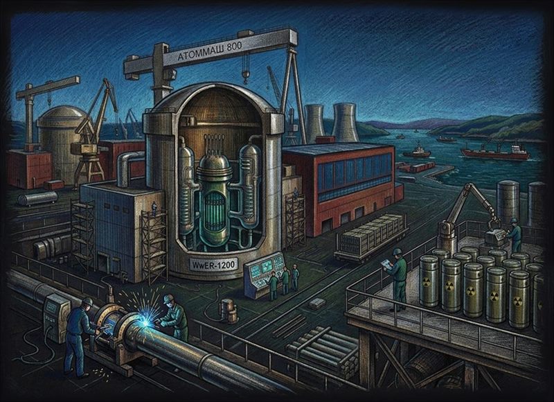 Вакуумная рамка RUNDT для контроля бассейнов выдержки и производственных емкостей в атомной отрасли