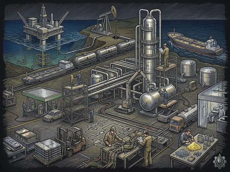 Контроль трубопроводов и резервуаров на объектах нефтегазовой инфраструктуры вакуумной рамкой RUNDT