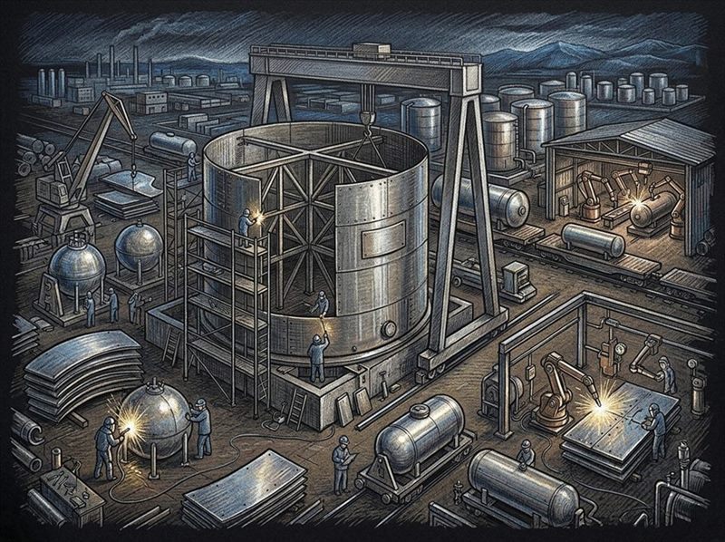 Проверка резервуаров и емкостного оборудования вакуумной рамкой RUNDT