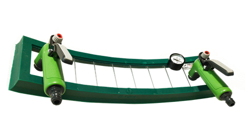 Трубная вакуумная рамка RUNDT, общий вид