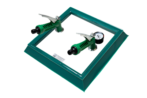 Квадратная вакуумная рамка RUNDT 230x230, общий вид