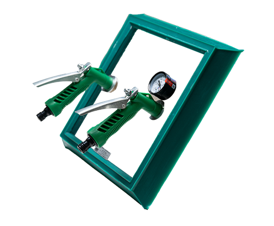 Квадратная вакуумная рамка RUNDT 230x230, основной вид