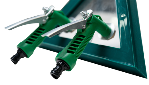 Треугольная вакуумная рамка RUNDT, ракурс 2